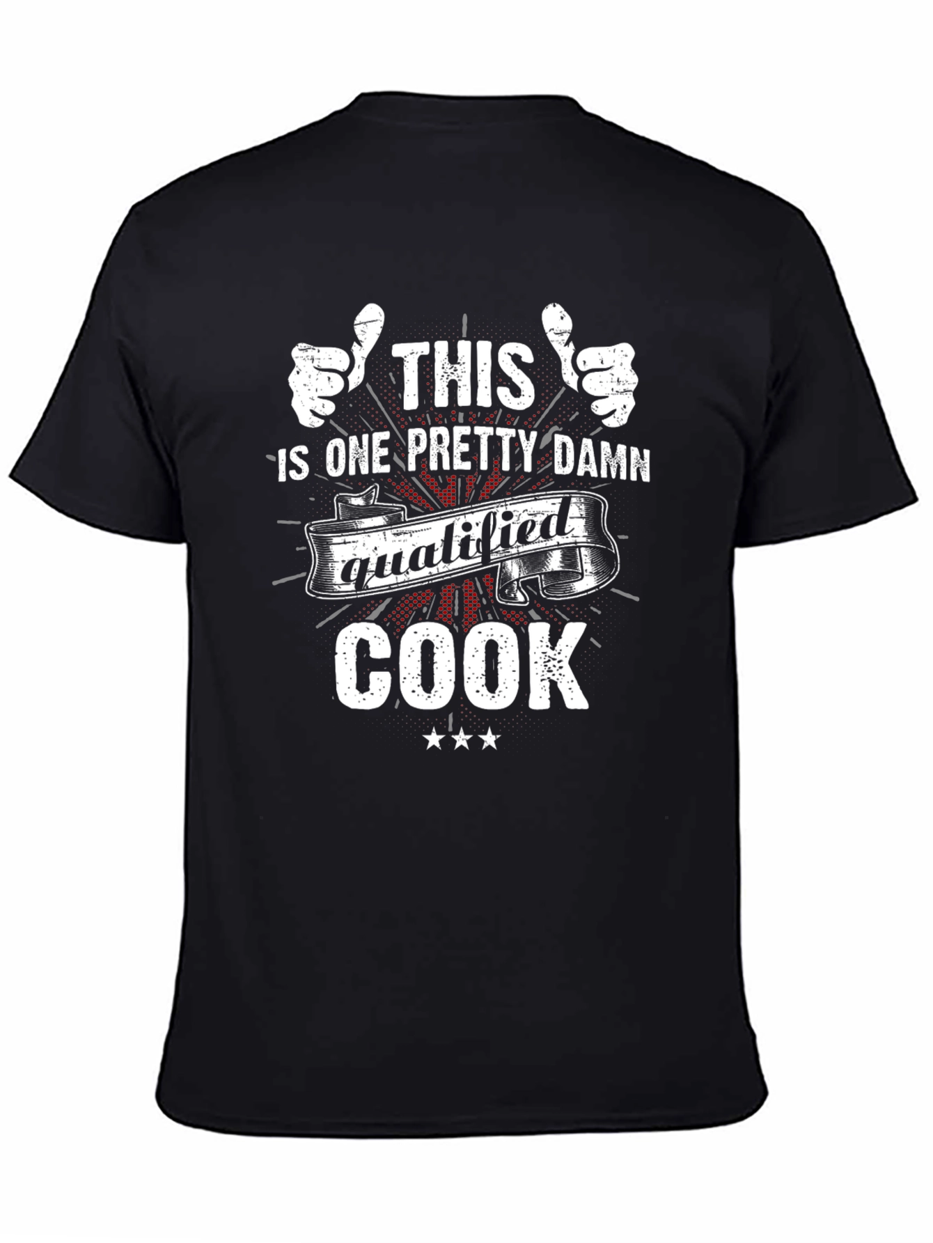 Funny Qualified Cook T-Shirt