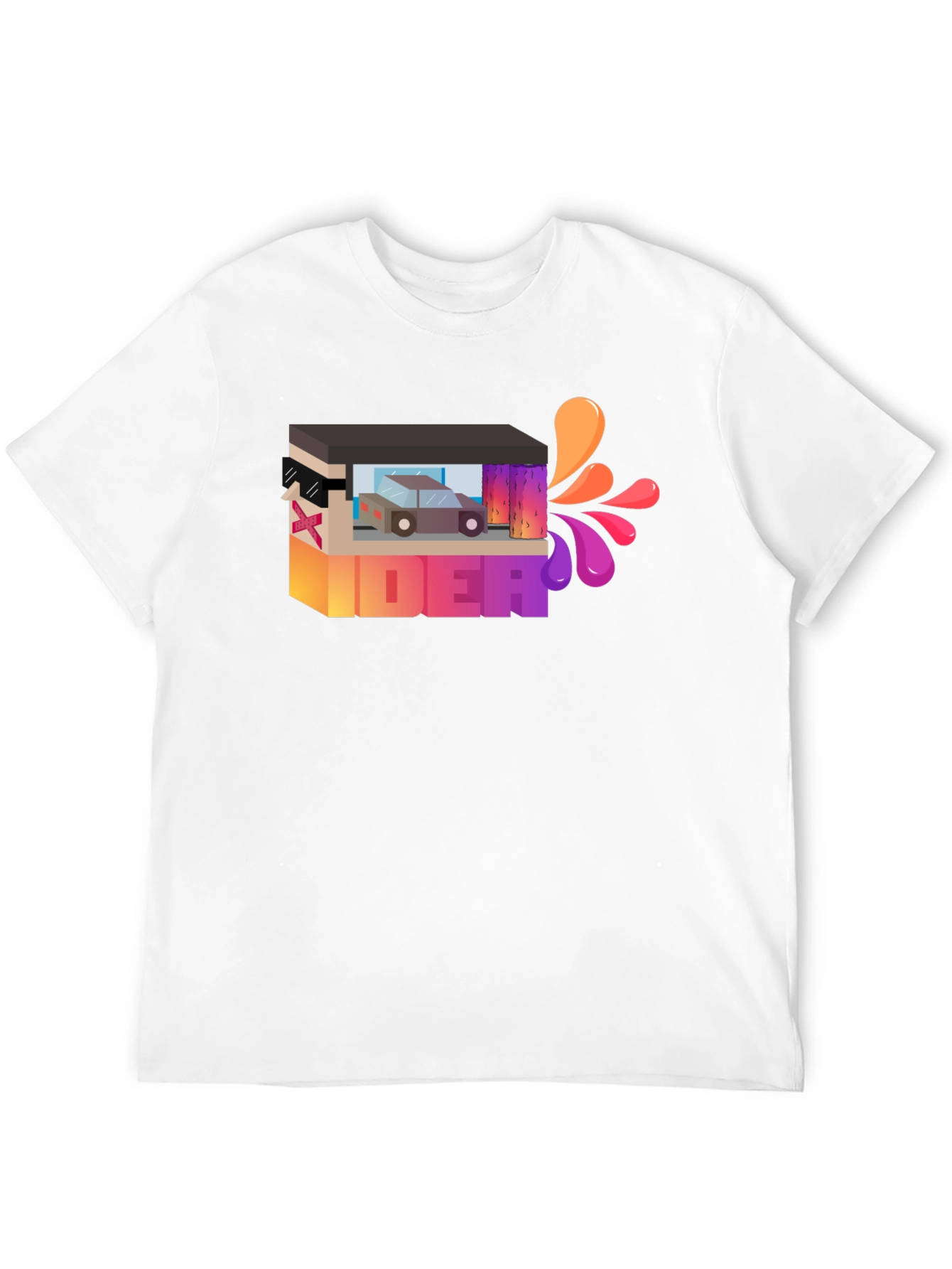 Trendy Car Wash T-Shirt - Stylish Graphic Tee