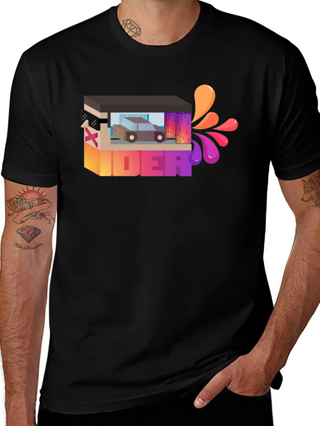 Trendy Car Wash T-Shirt - Stylish Graphic Tee