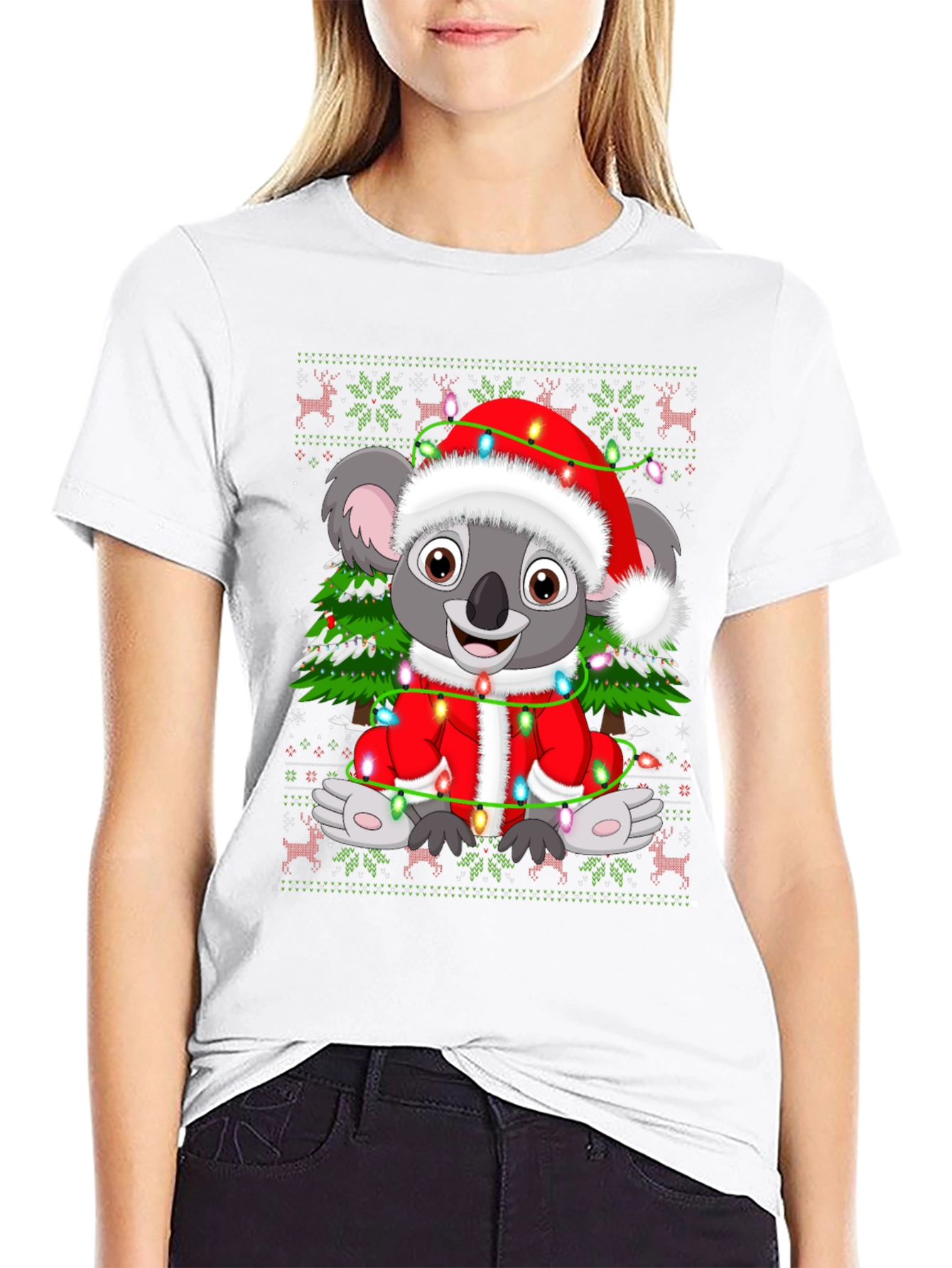Christmas Koala T-Shirt: Holiday Animal Tee