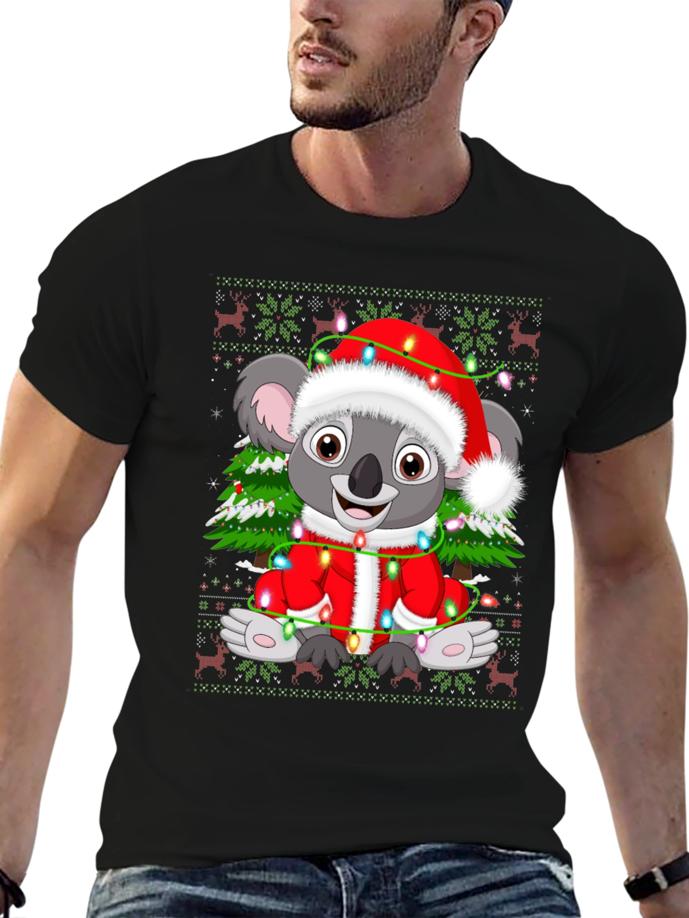 Christmas Koala T-Shirt: Holiday Animal Tee