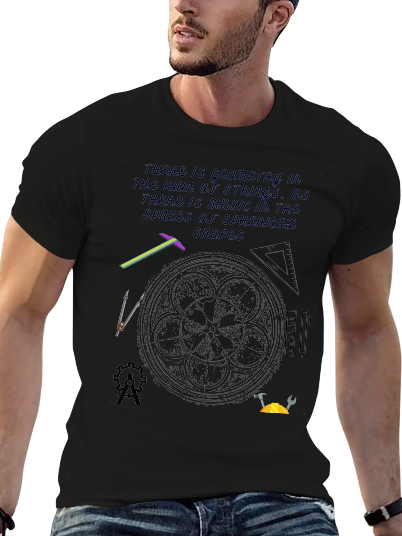 Geometry of Strings Graphic T-Shirt