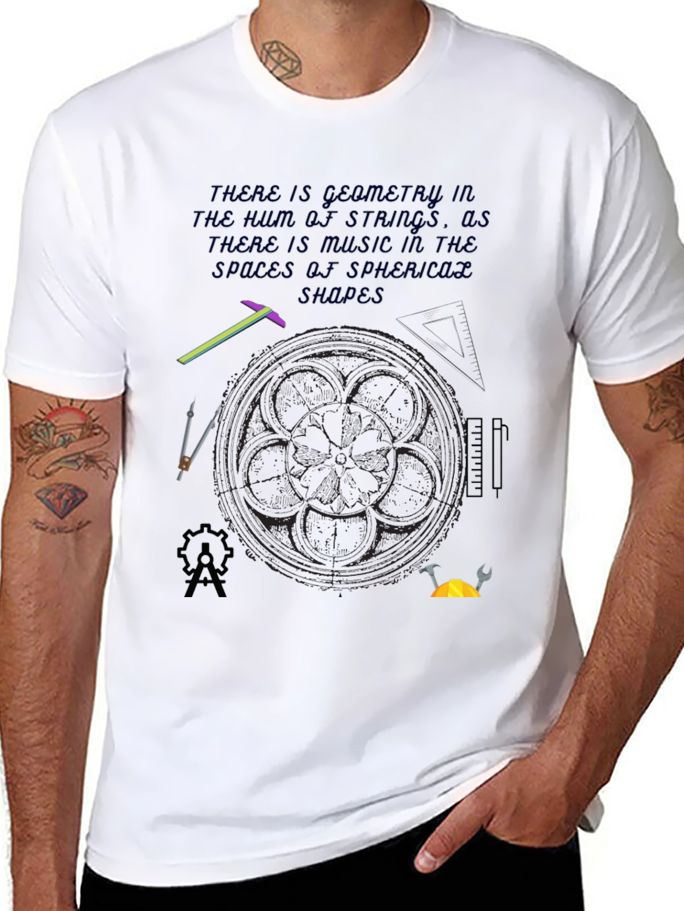 Geometry of Strings Graphic T-Shirt