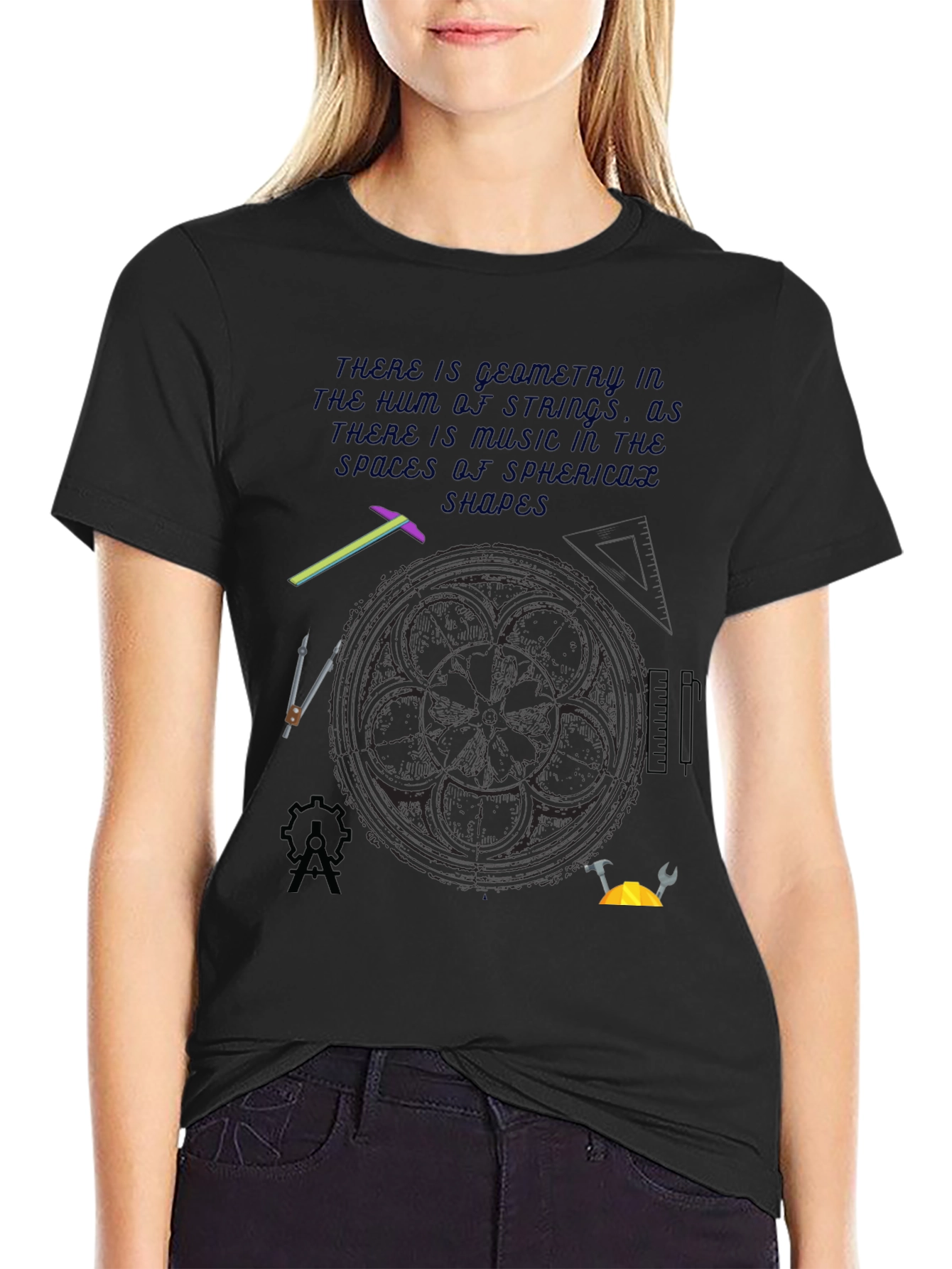 Geometry of Strings Graphic T-Shirt