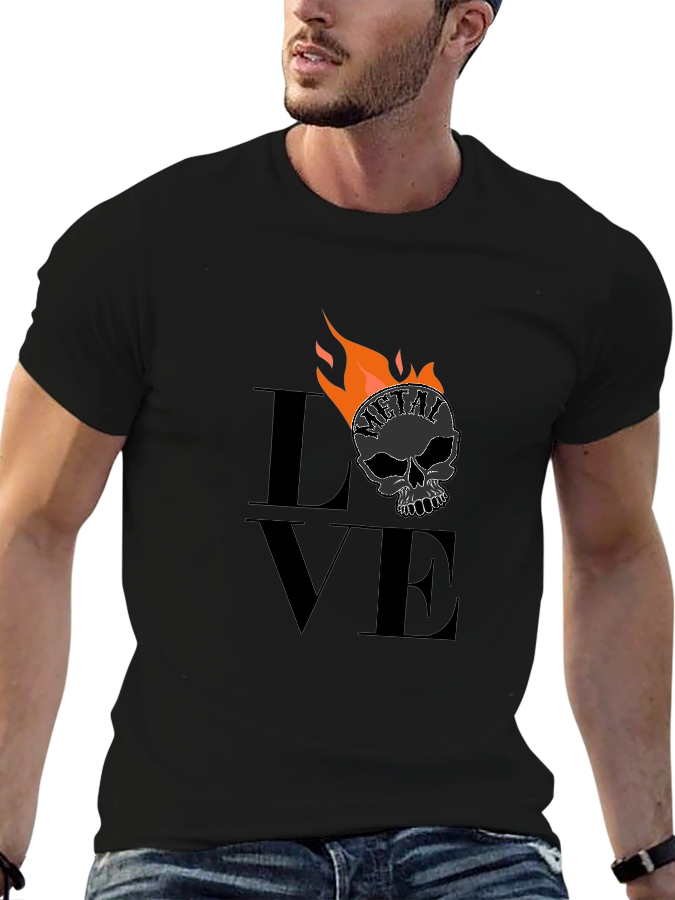 Metal Head Flame T-Shirt