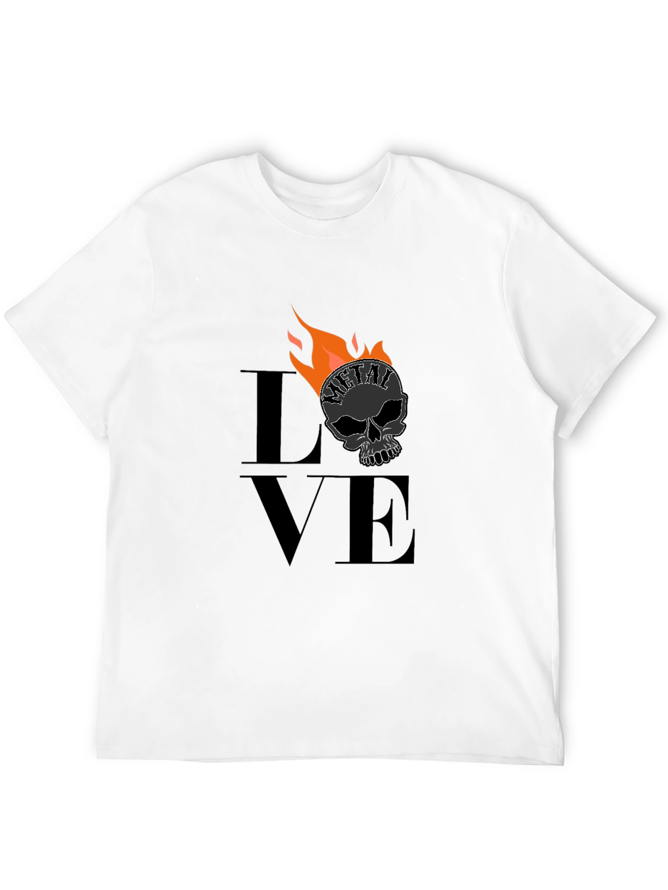 Metal Head Flame T-Shirt