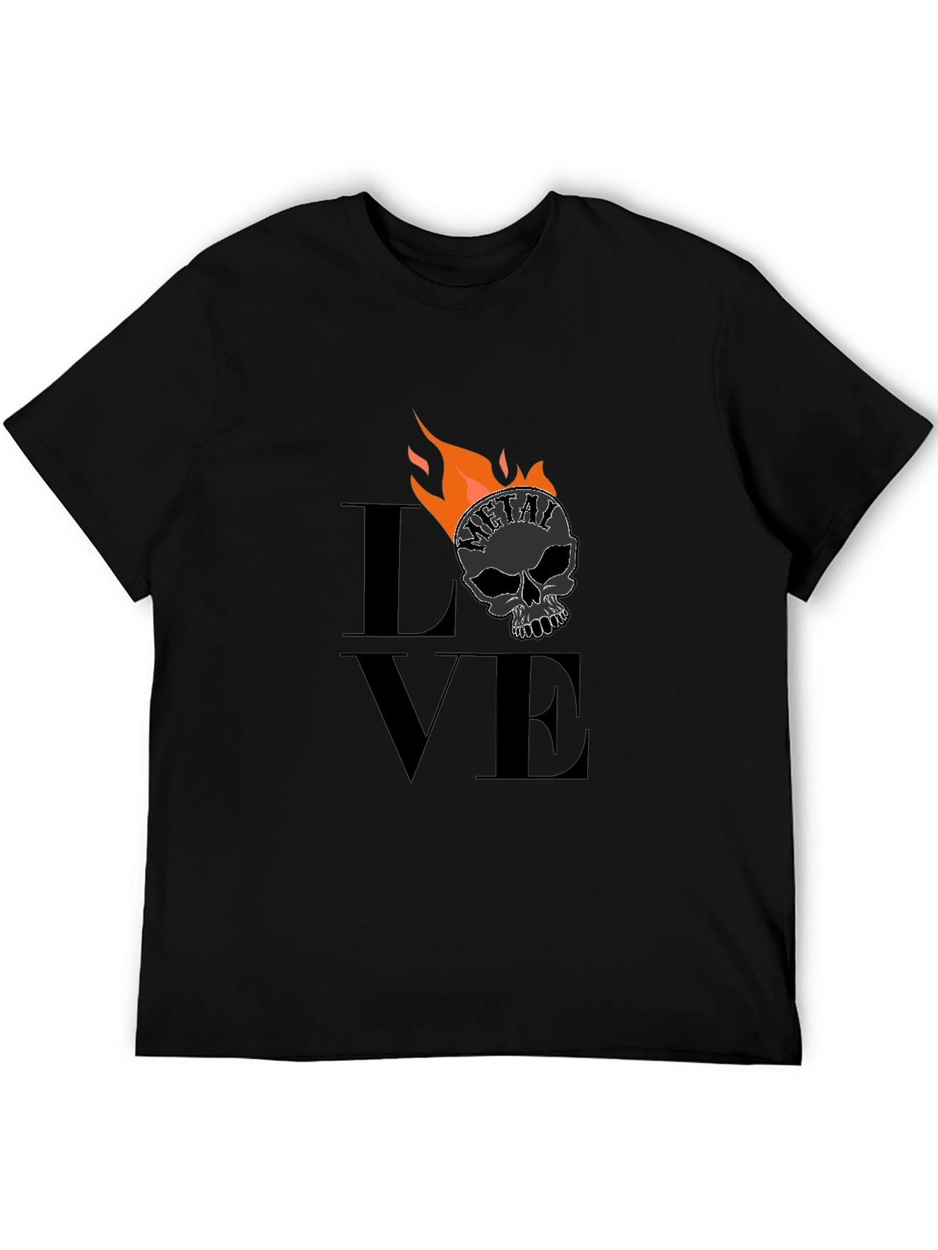 Metal Head Flame T-Shirt