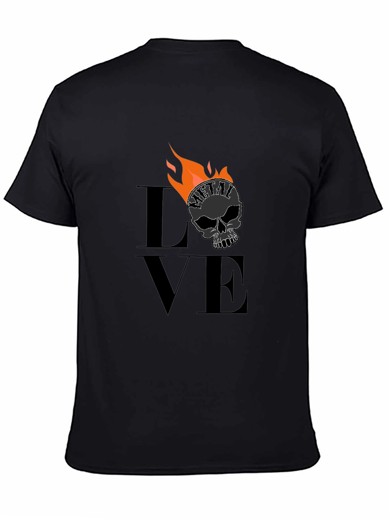 Metal Head Flame T-Shirt