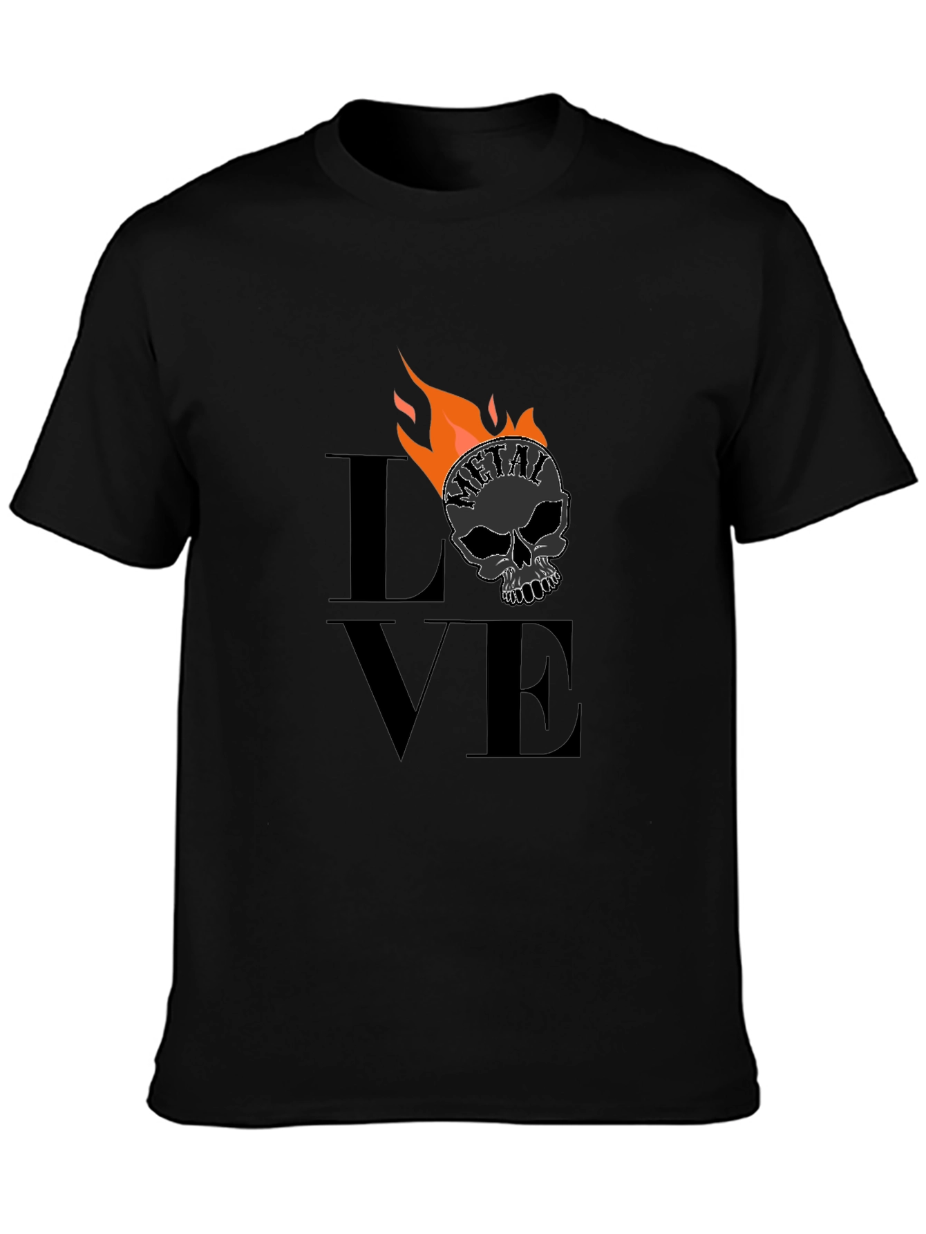 Metal Head Flame T-Shirt