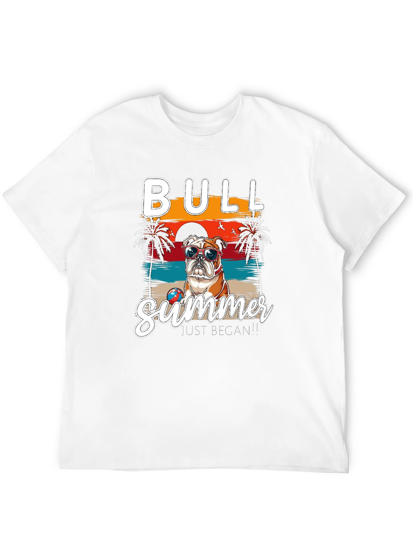 Bull Summer Graphic T-Shirt