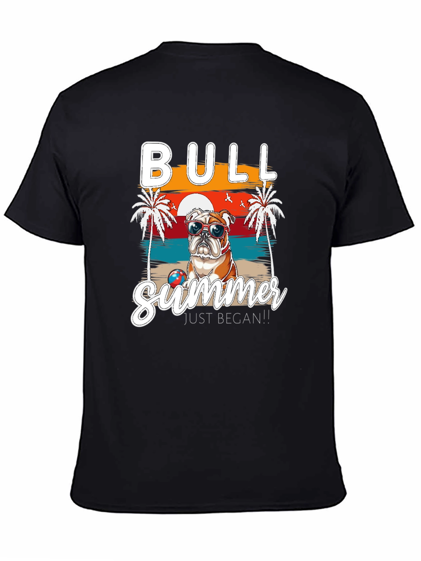 Bull Summer Graphic T-Shirt
