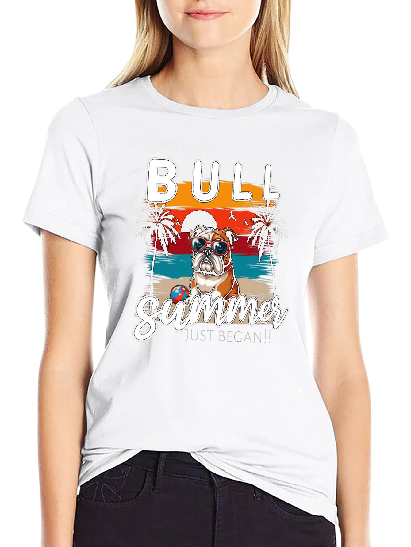 Bull Summer Graphic T-Shirt