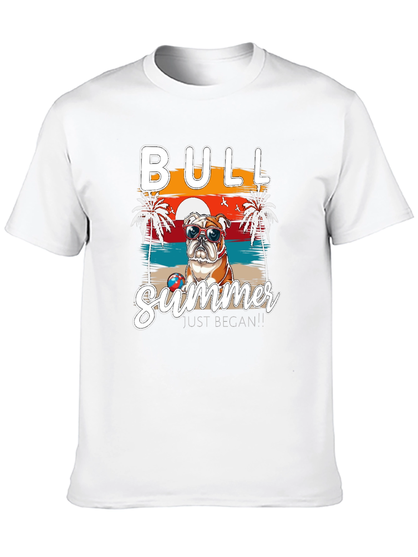 Bull Summer Graphic T-Shirt