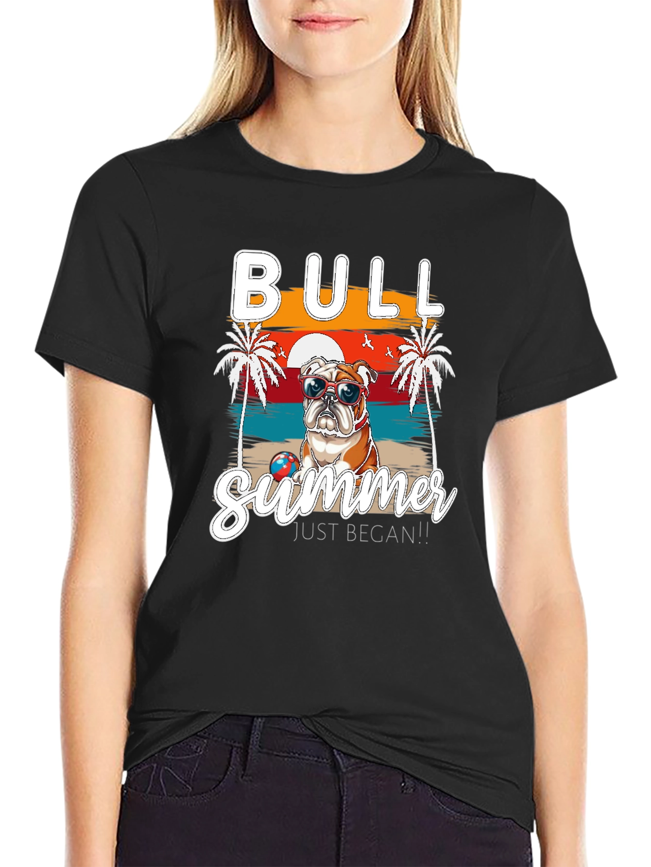 Bull Summer Graphic T-Shirt
