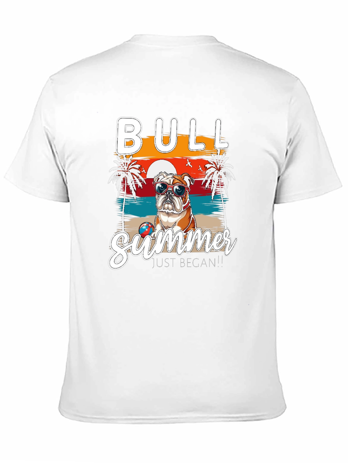 Bull Summer Graphic T-Shirt