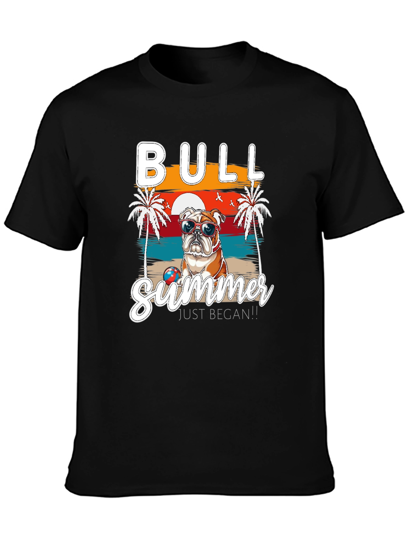 Bull Summer Graphic T-Shirt