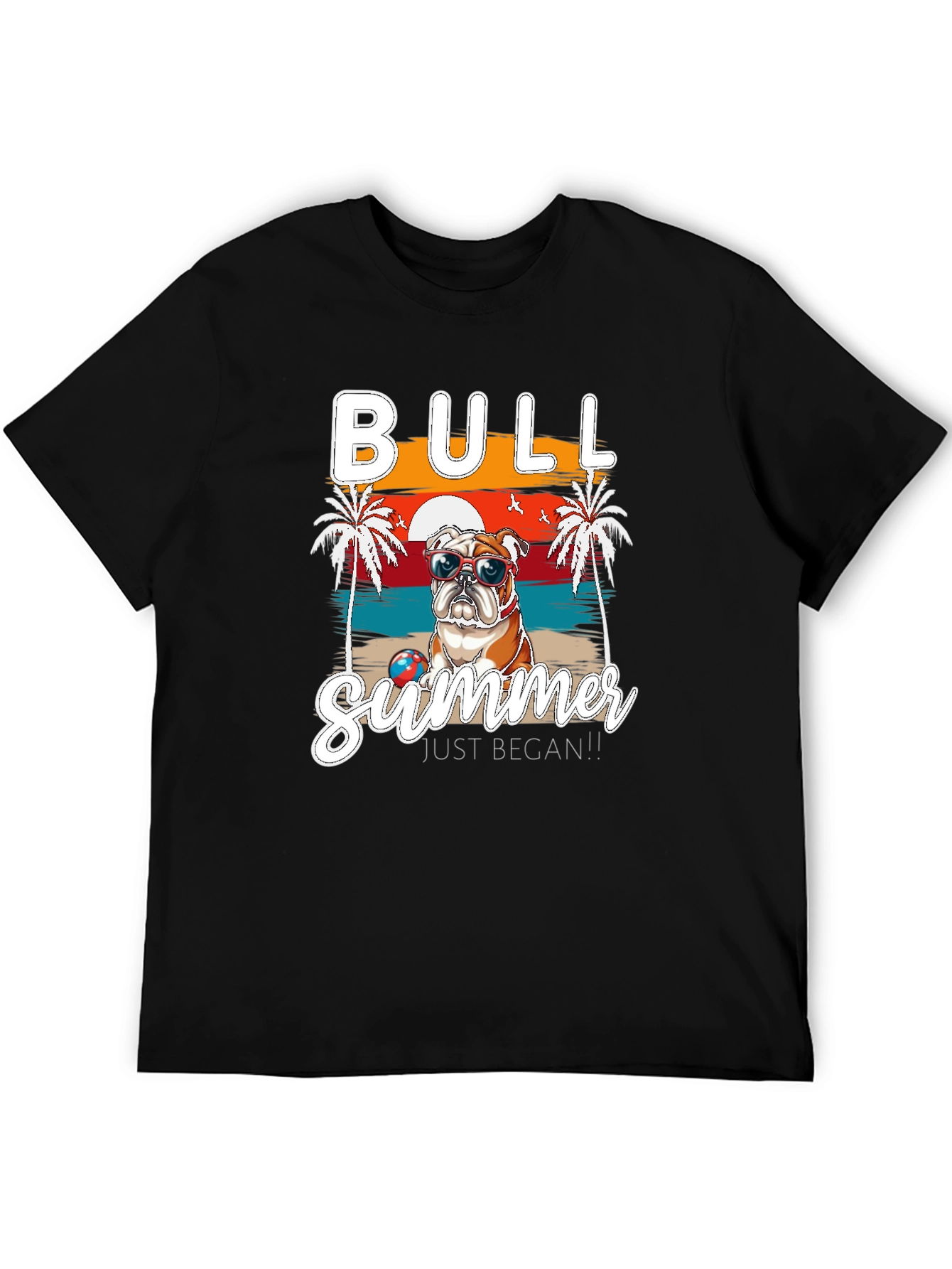Bull Summer Graphic T-Shirt