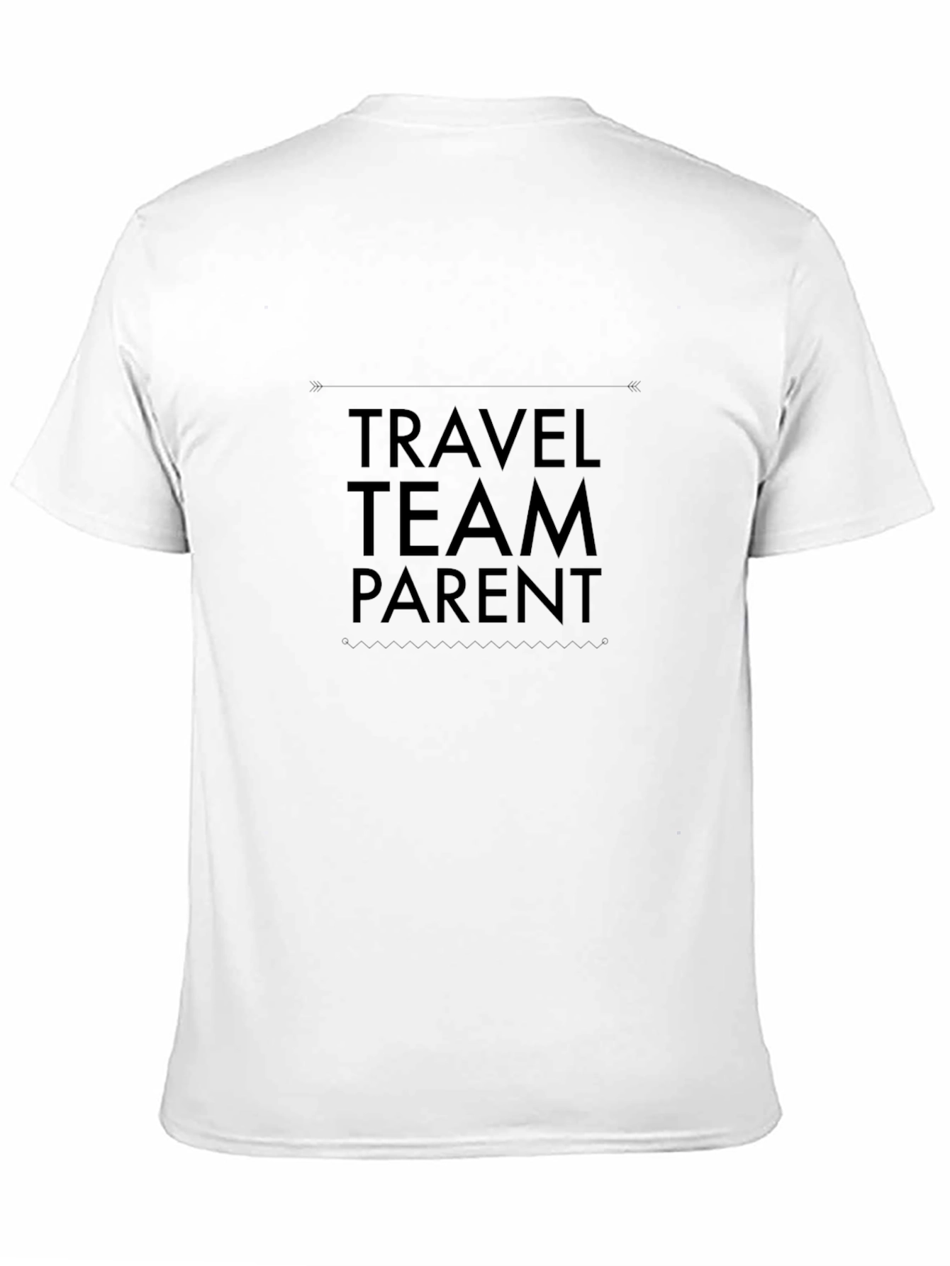 Travel Team Parent Black T-Shirt