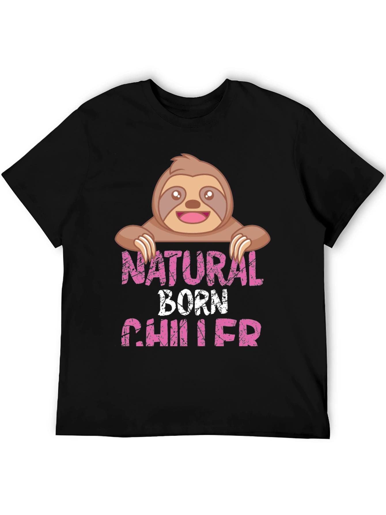 Natural Born Chiller Sloth Graphic Tee