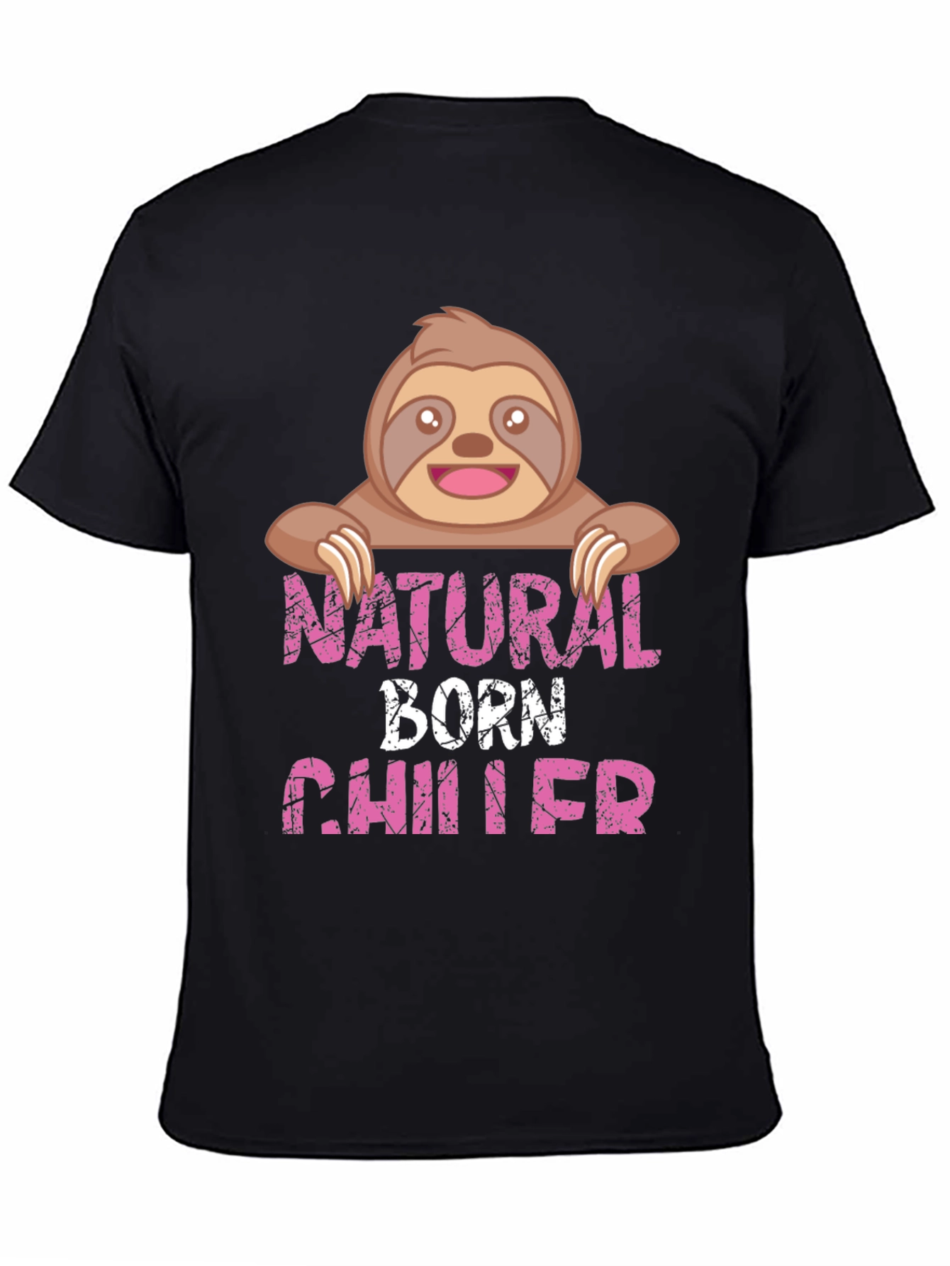 Natural Born Chiller Sloth Graphic Tee