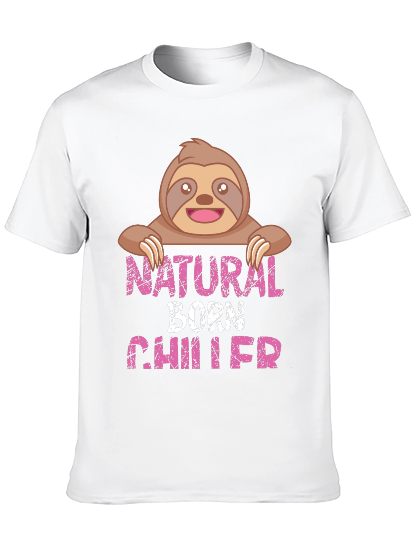 Natural Born Chiller Sloth Graphic Tee