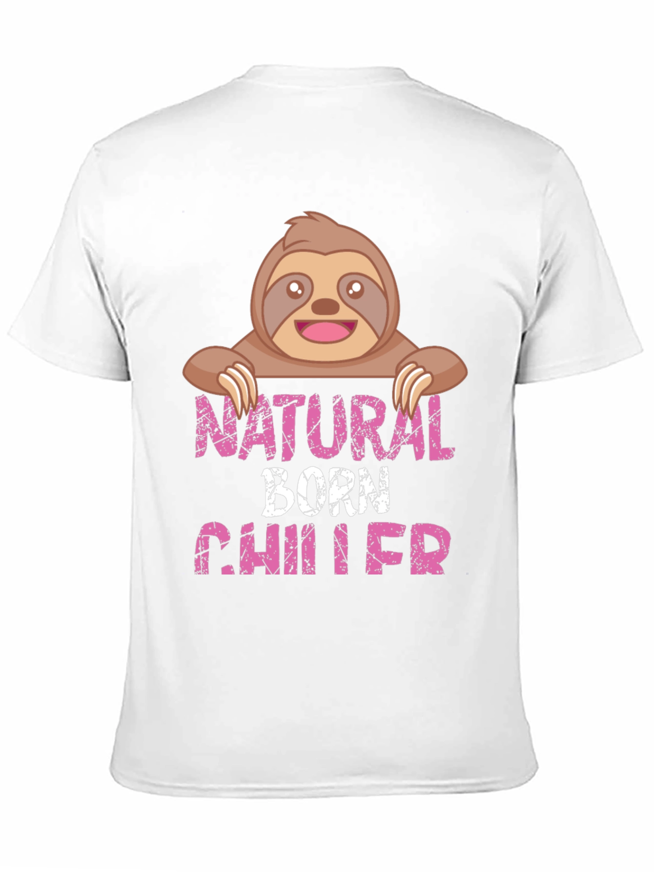 Natural Born Chiller Sloth Graphic Tee