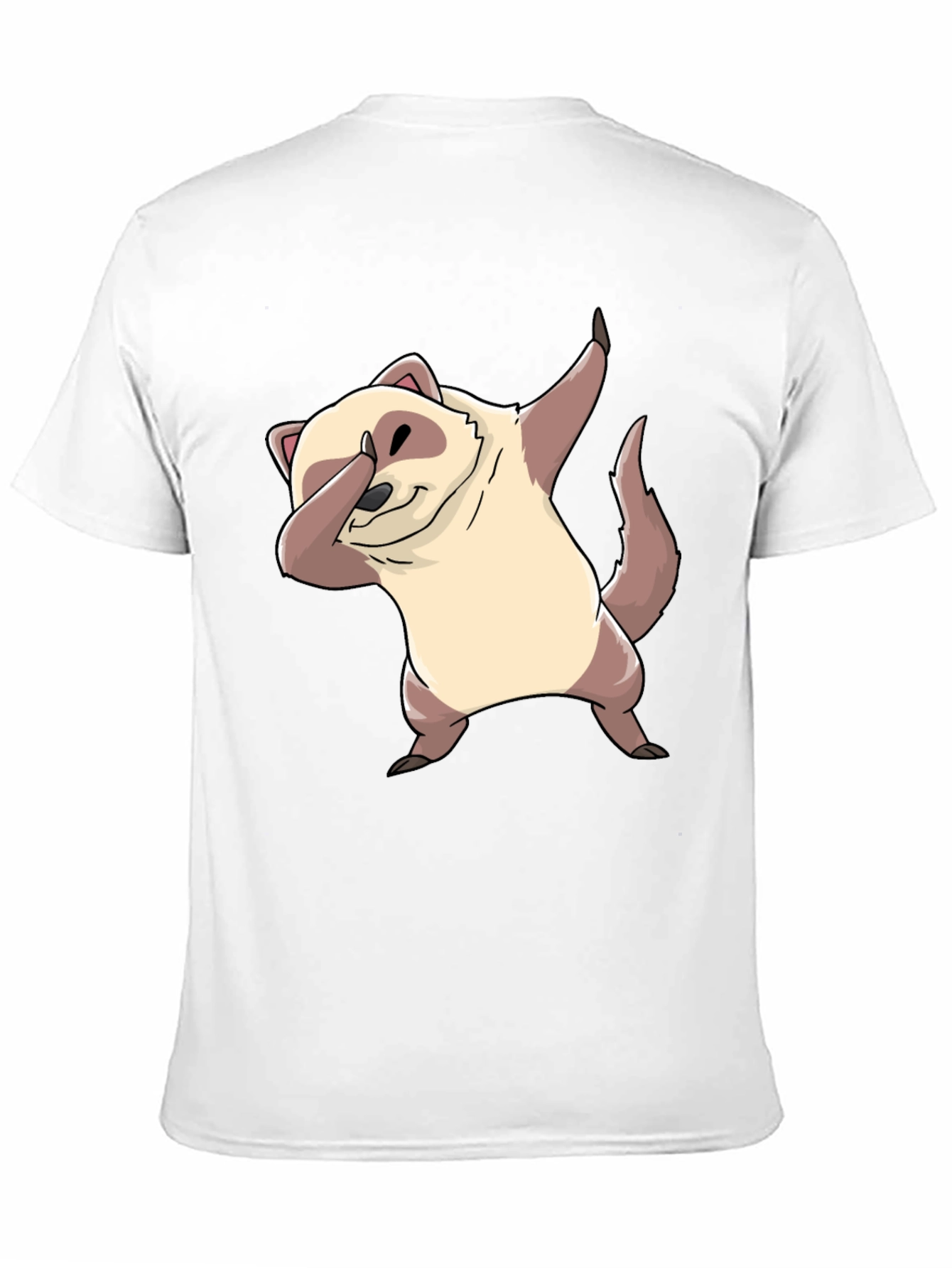 Dabbing Ferret T-Shirt - Funny Animal Tee