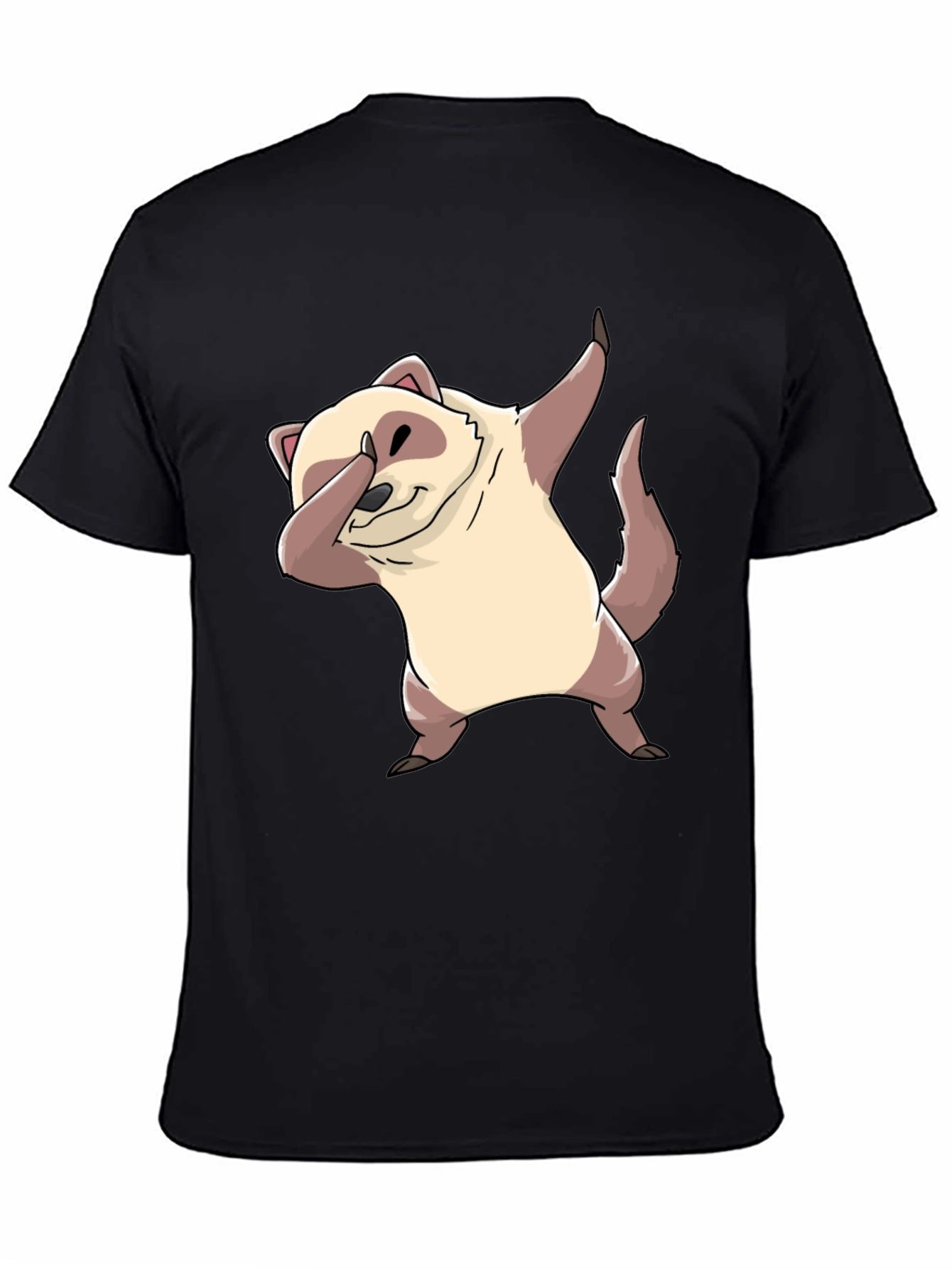 Dabbing Ferret T-Shirt - Funny Animal Tee