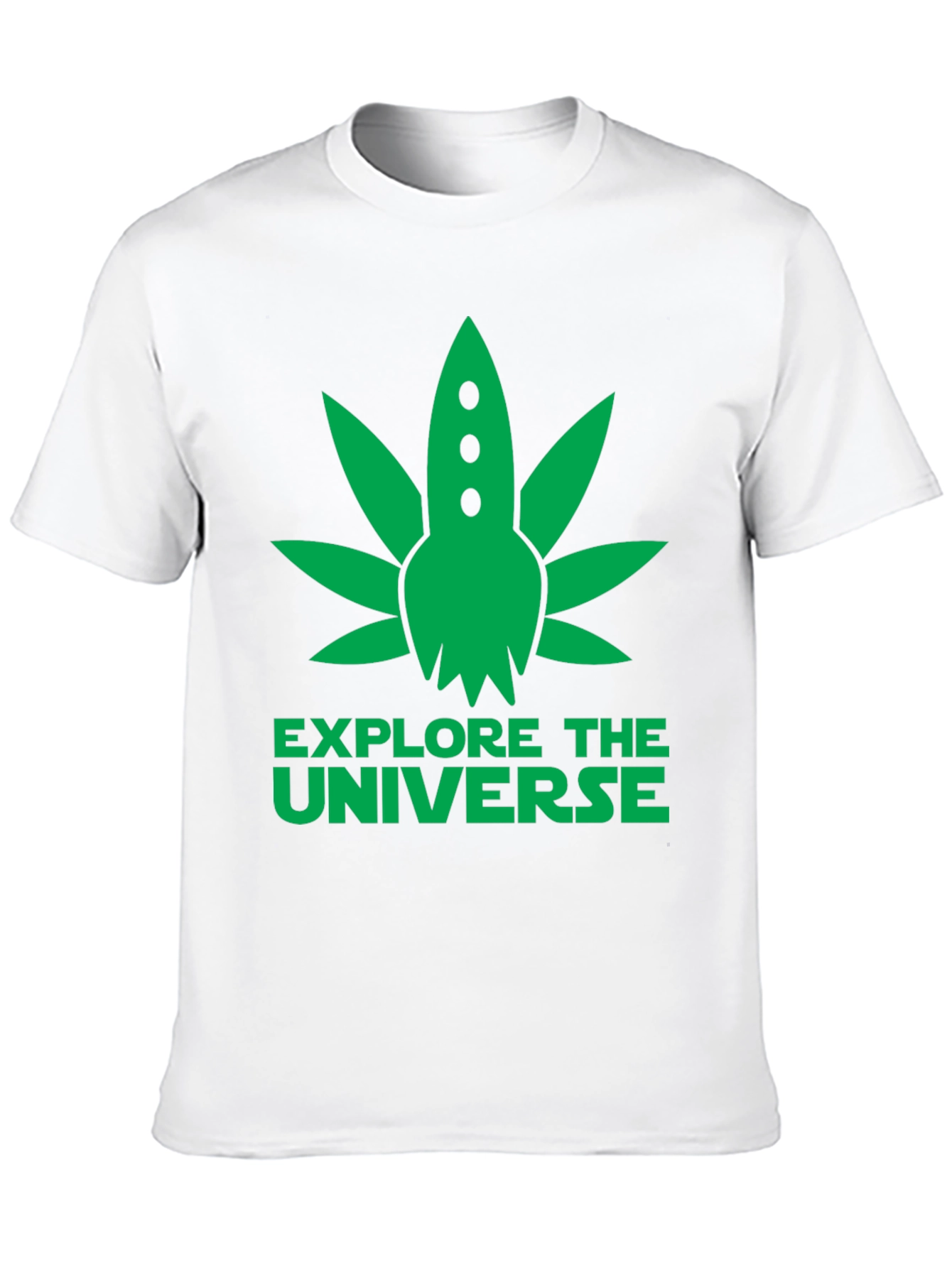 Explore the Universe Graphic T-Shirt - Black