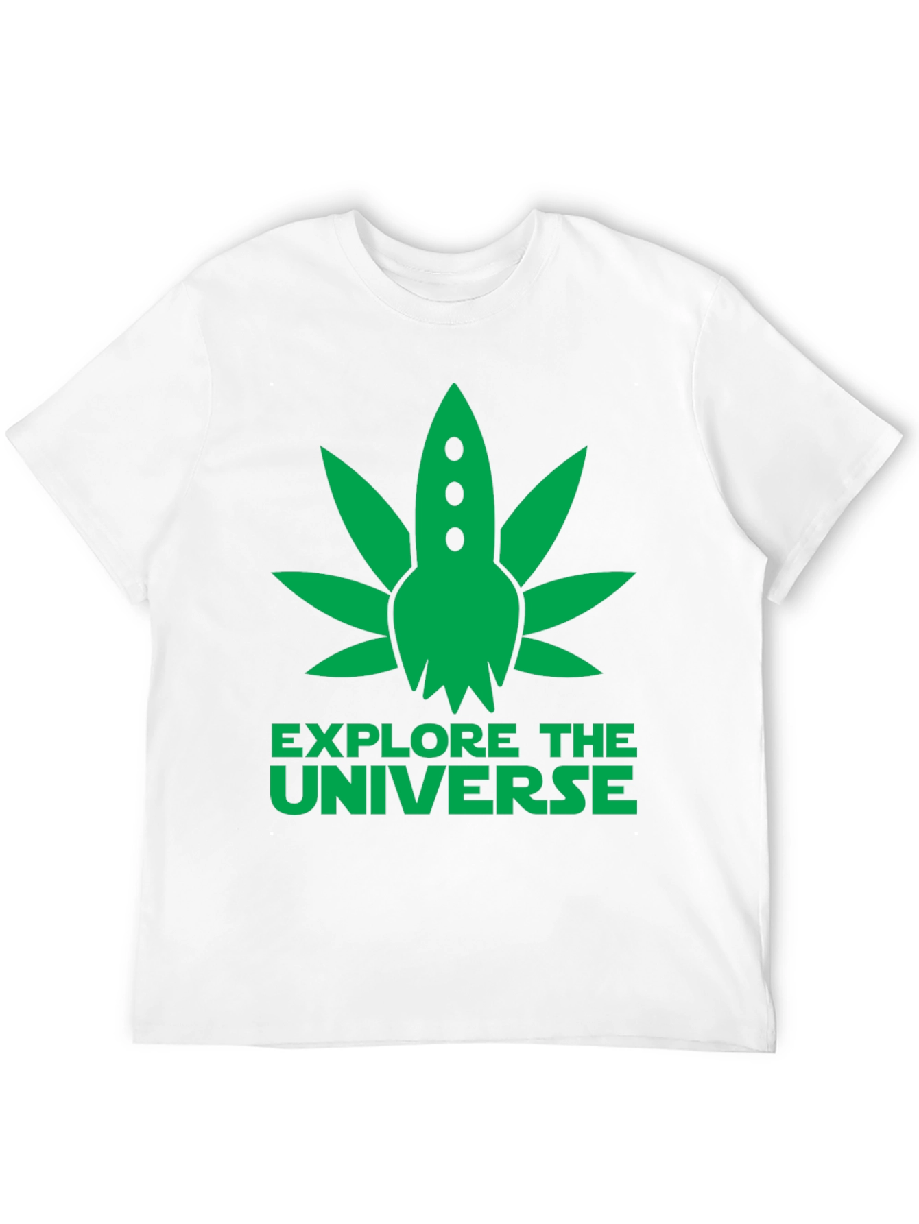 Explore the Universe Graphic T-Shirt - Black