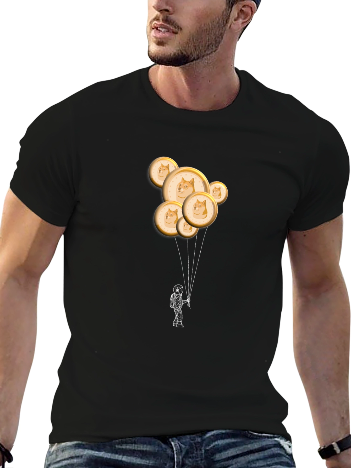 Dogecoin Astronaut T-Shirt