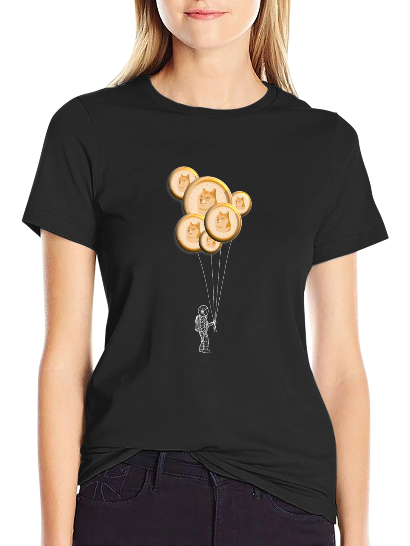 Dogecoin Astronaut T-Shirt