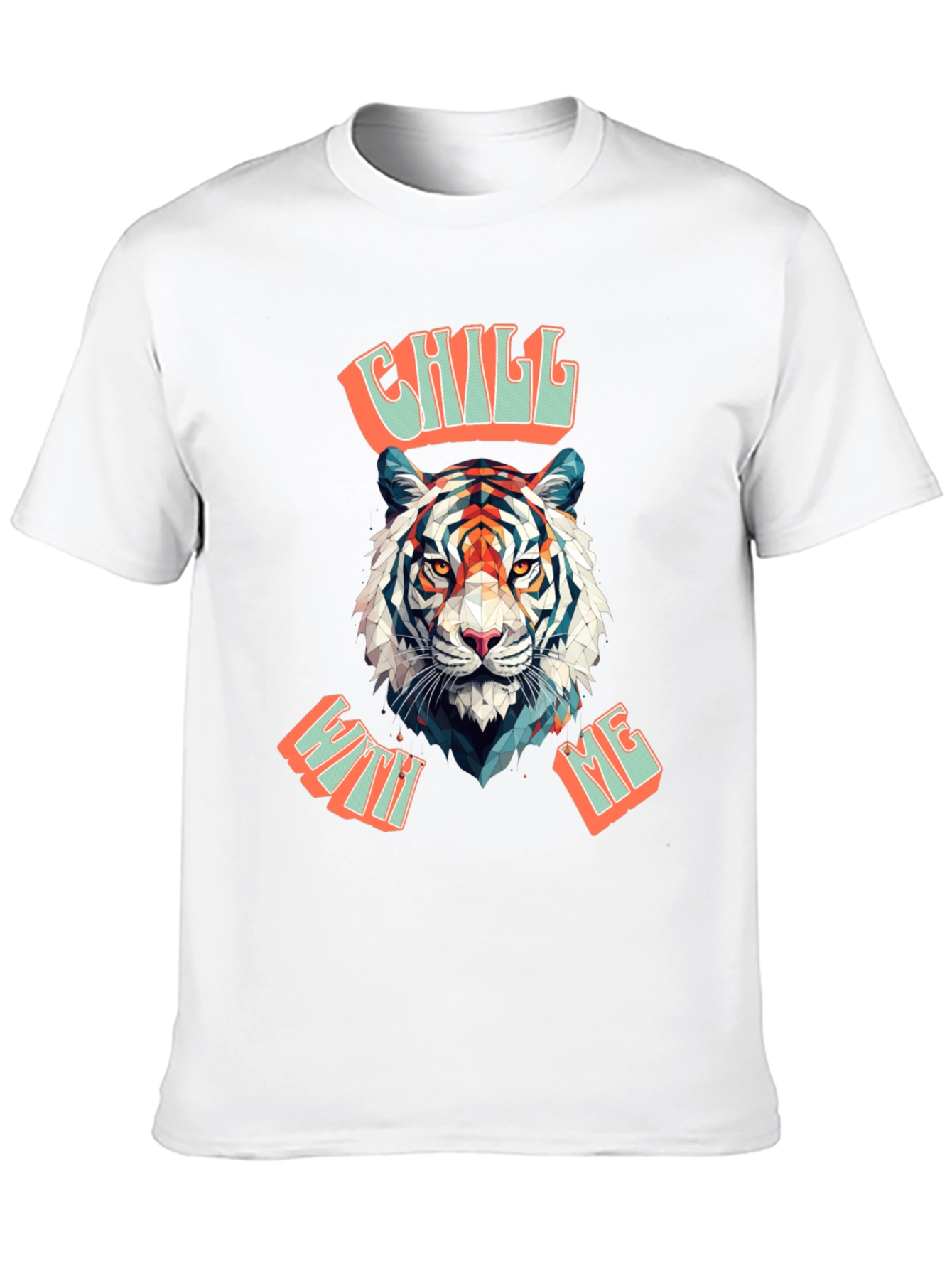 Chill With Me Tiger Graphic Tee