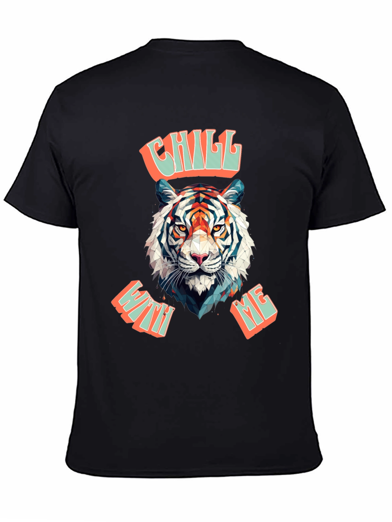 Chill With Me Tiger Graphic Tee