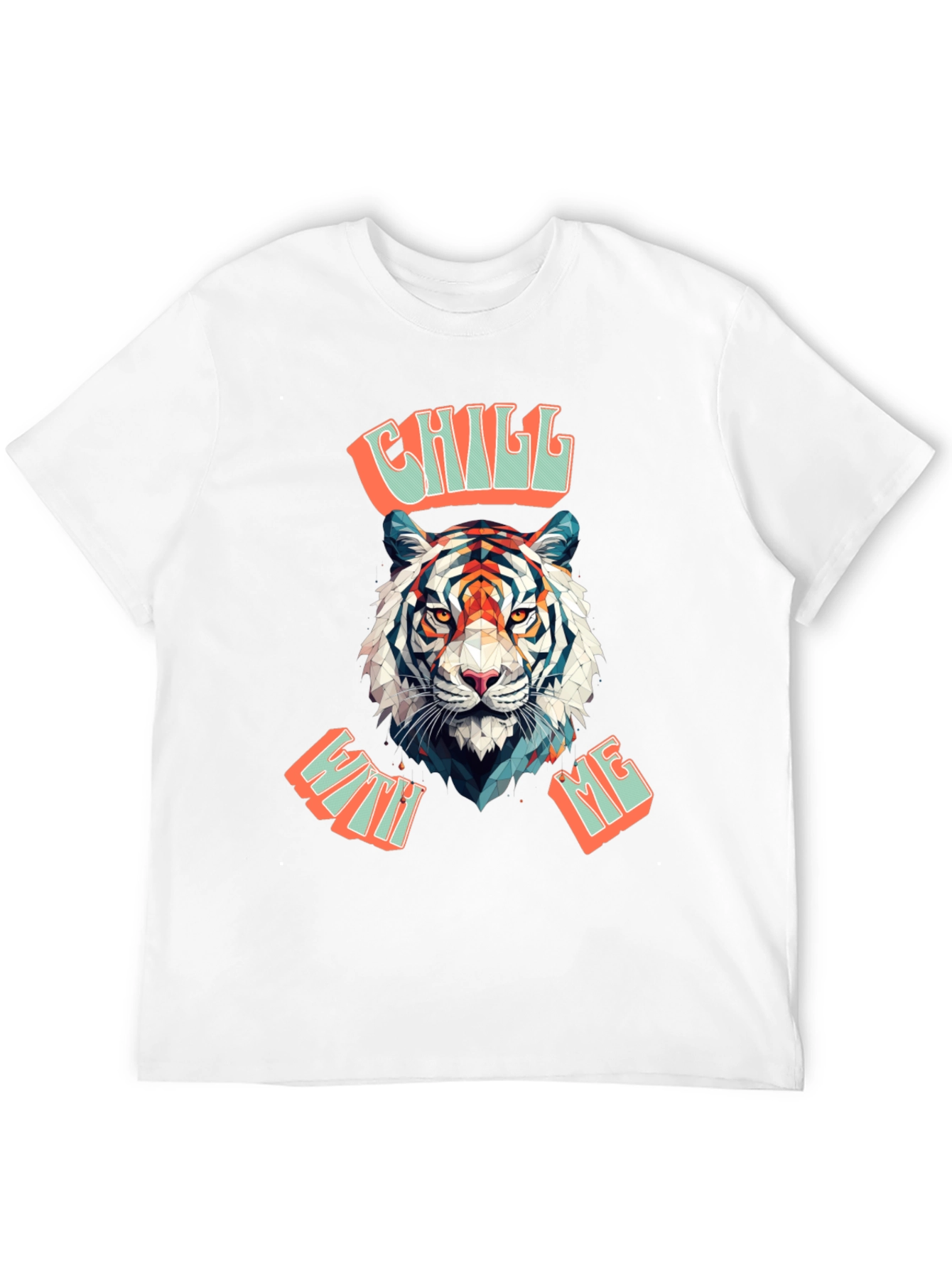 Chill With Me Tiger Graphic Tee