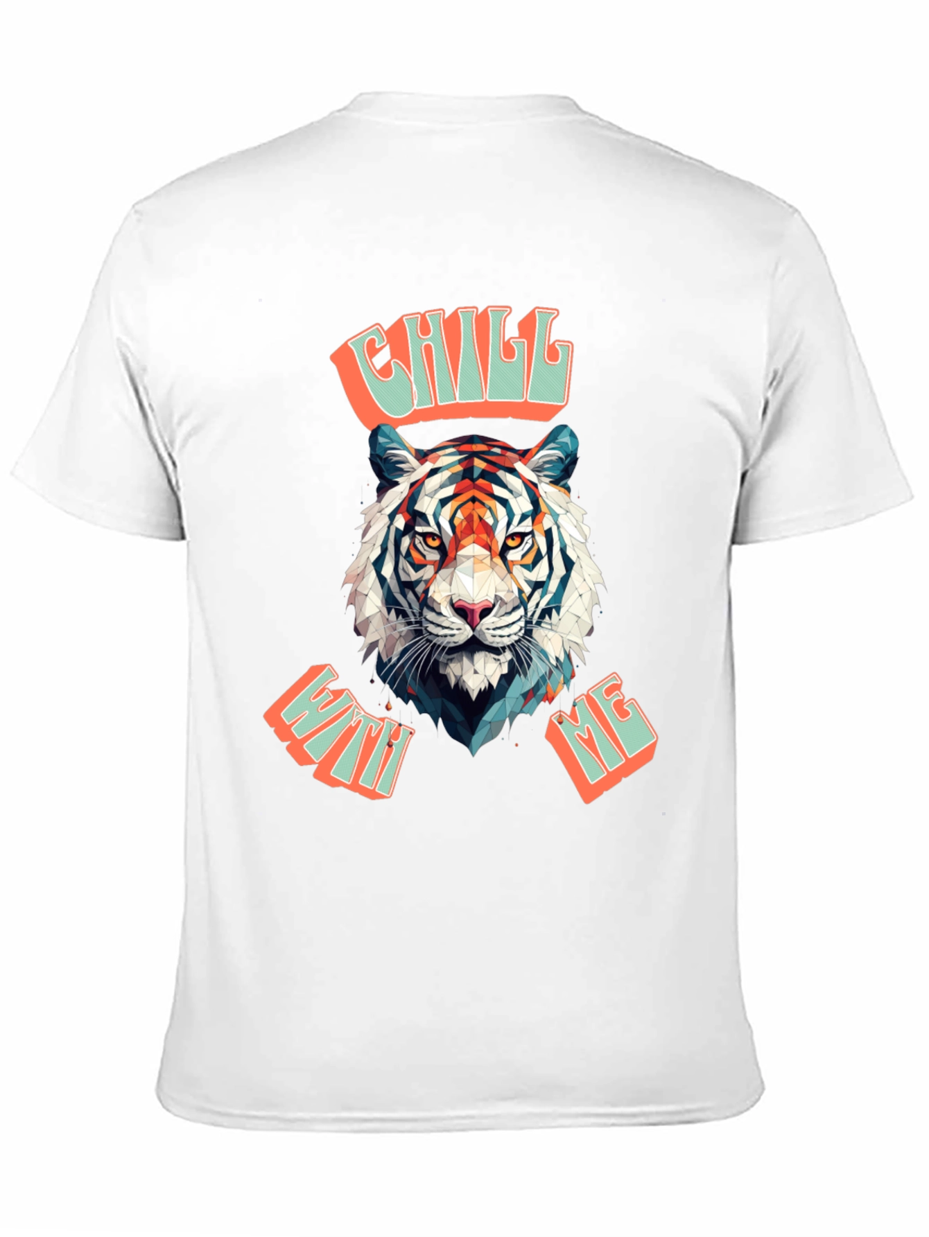 Chill With Me Tiger Graphic Tee
