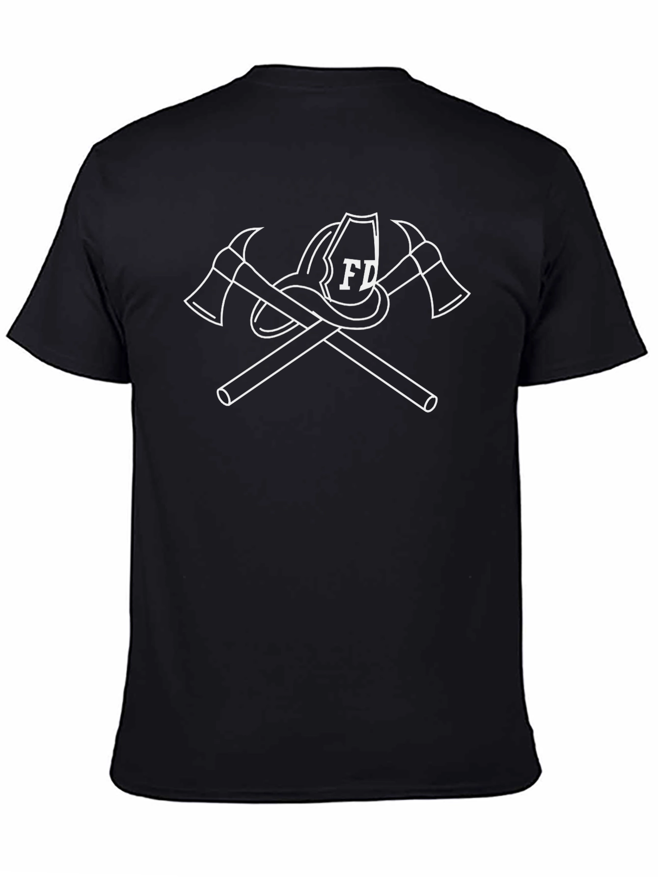Firefighter FD Axe T-Shirt - Black