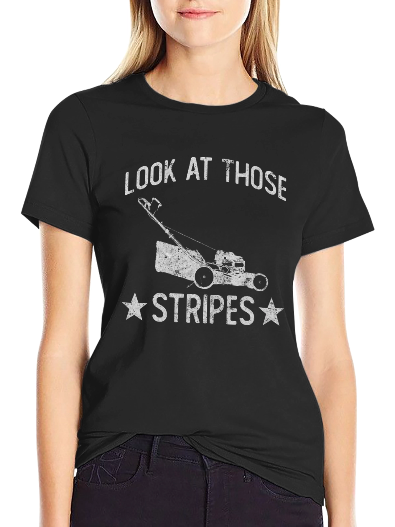 Look at Those Stripes Lawn Mowing T-Shirt