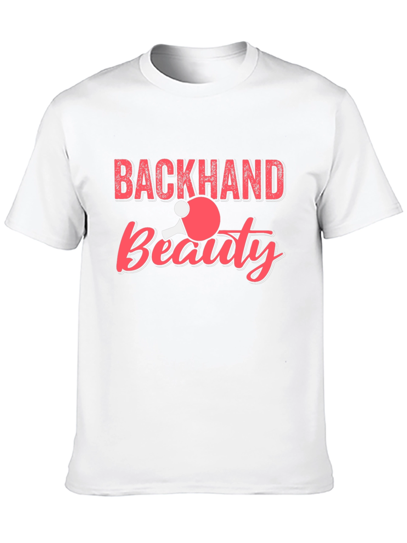 Backhand Beauty Table Tennis Graphic Tee