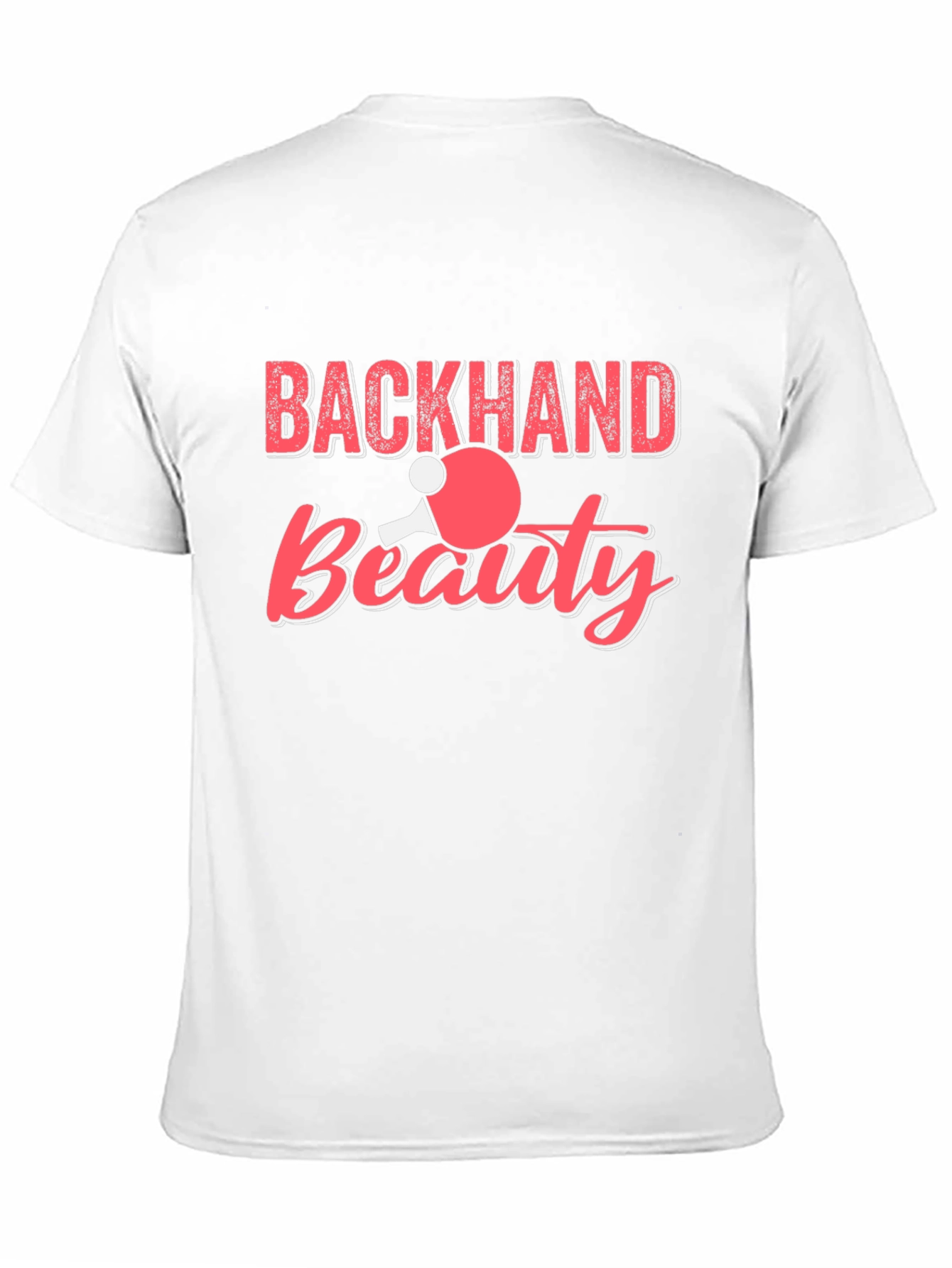 Backhand Beauty Table Tennis Graphic Tee