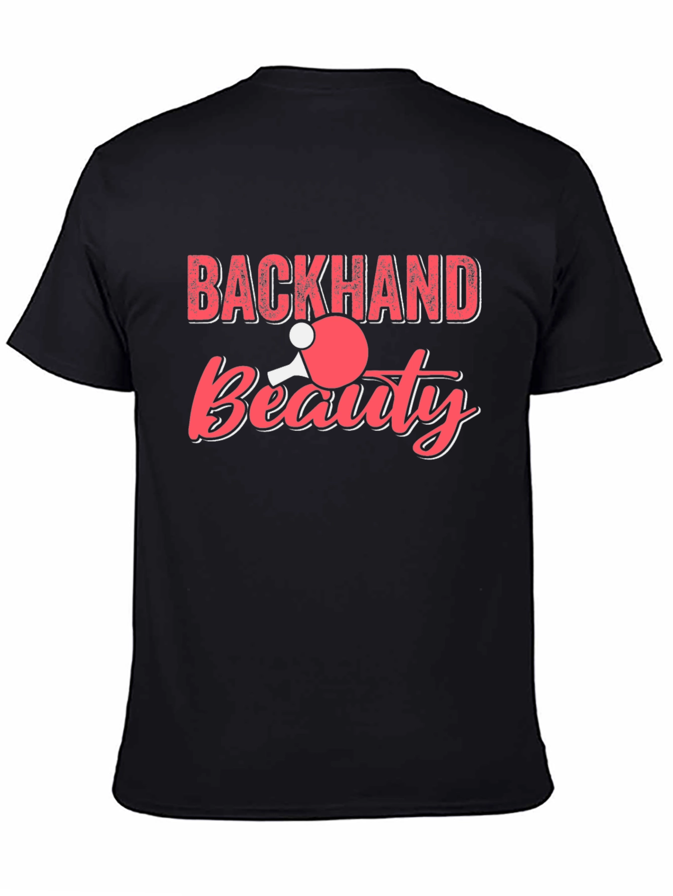 Backhand Beauty Table Tennis Graphic Tee