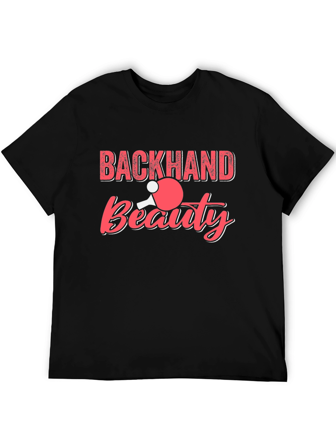 Backhand Beauty Table Tennis Graphic Tee