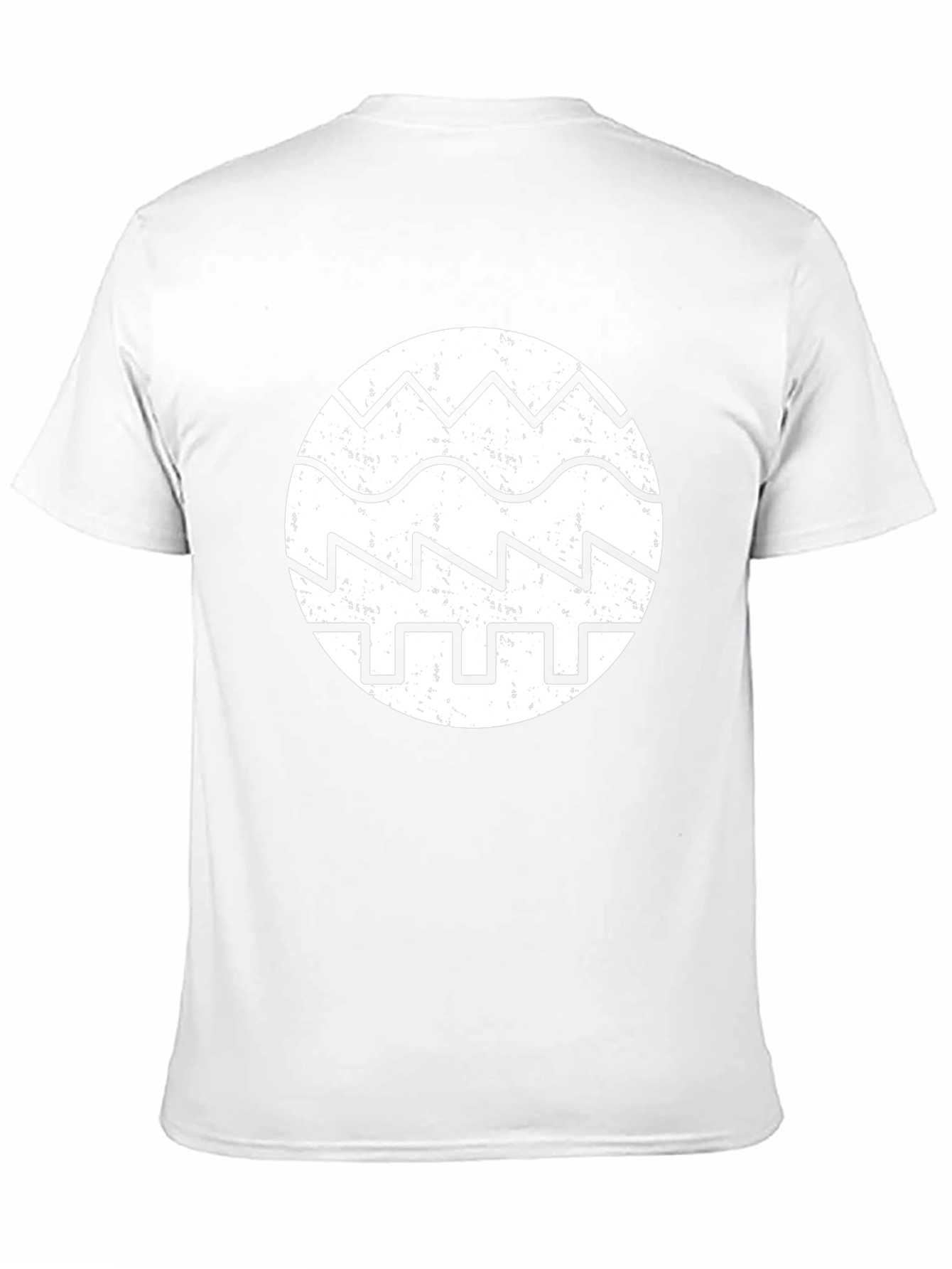 Retro Waveform Graphic Tee - Black Cotton