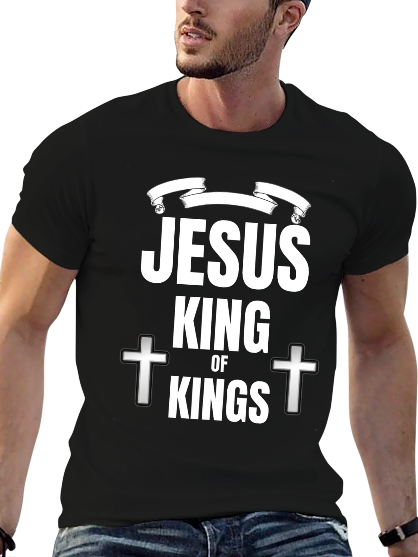 Jesus King of Kings Graphic T-Shirt