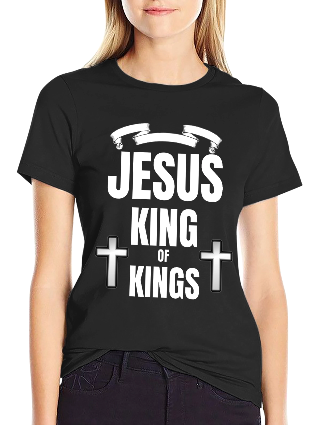 Jesus King of Kings Graphic T-Shirt