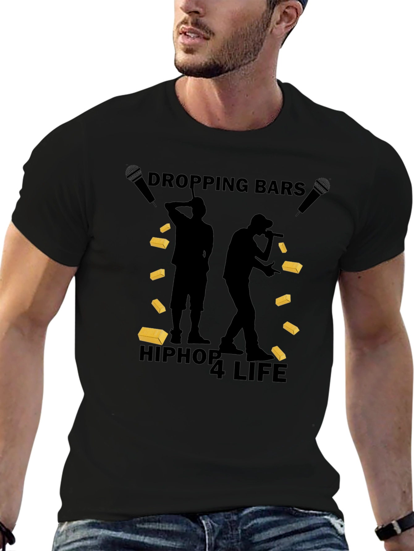 Dropping Bars Hip Hop T-Shirt