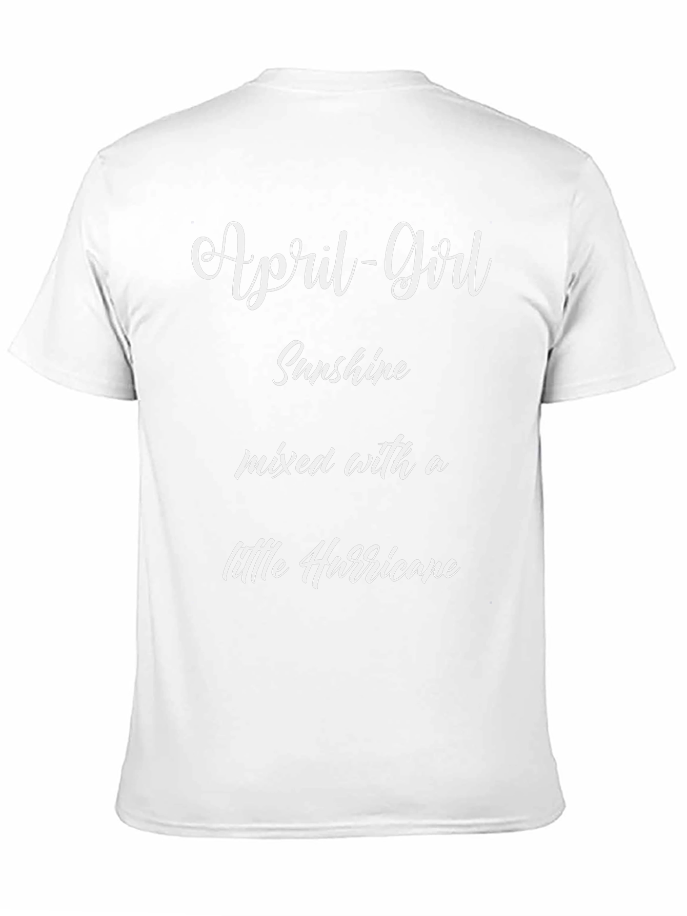 April Girl Sunshine Hurricane T-Shirt
