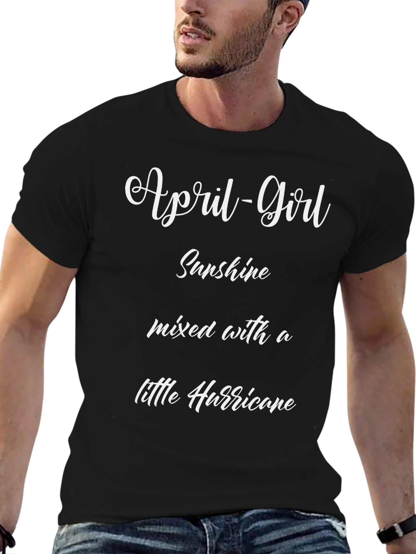 April Girl Sunshine Hurricane T-Shirt