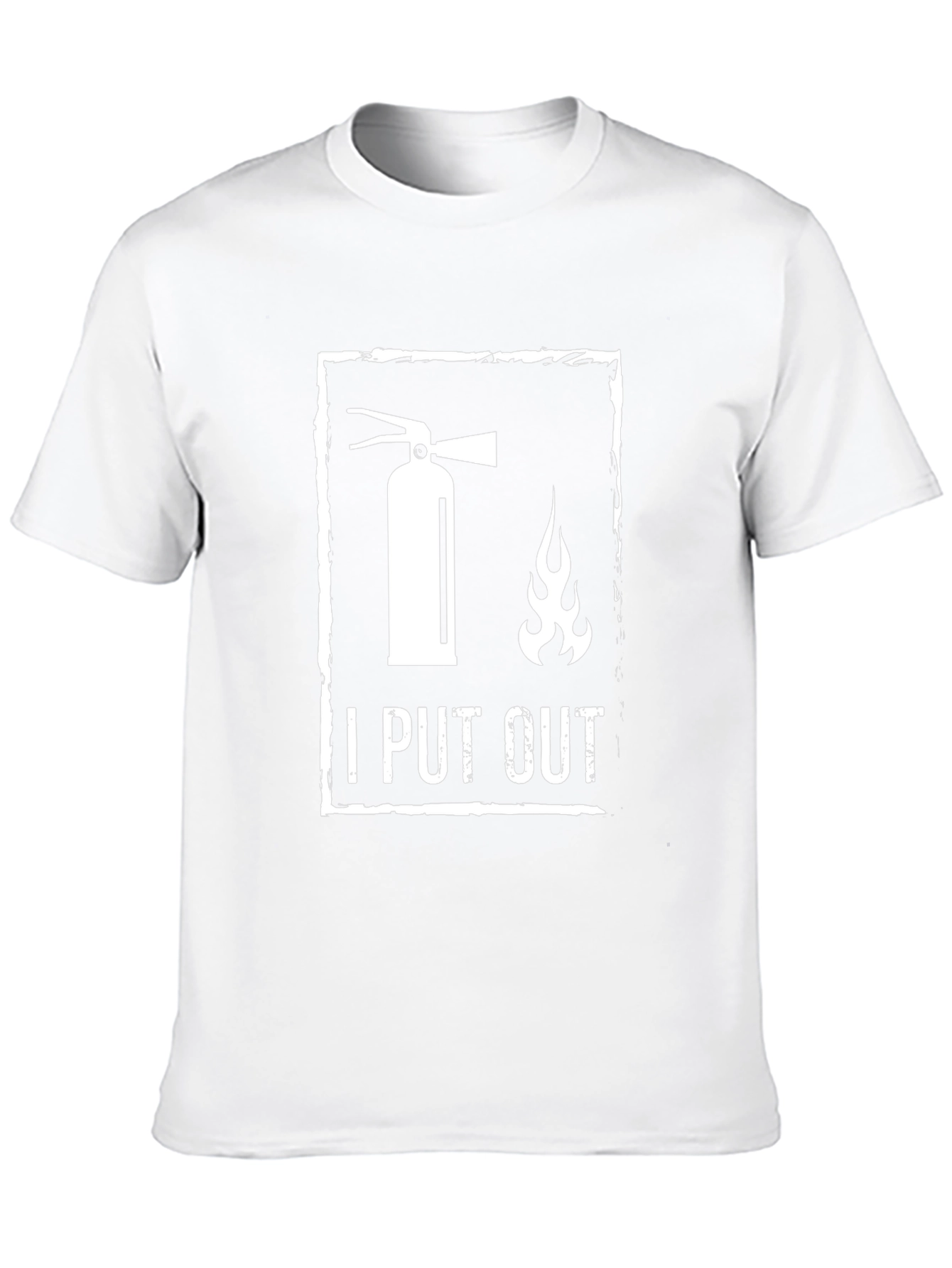 I Put Out Fire Extinguisher Graphic T-Shirt