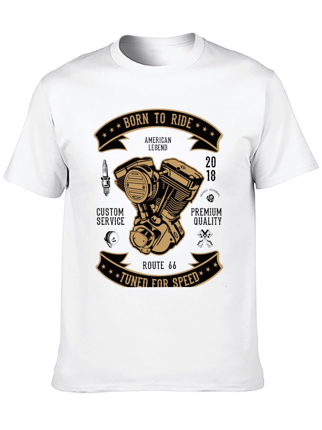 Born to Ride Graphic T-Shirt